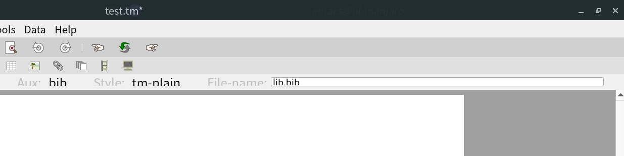 Aux: bib, Style: tm-plain, File-name: lib.bib